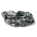 10-25mm Copper Moss Aquamarine Plain Nugget 23 inch 38 Beads AAA