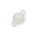 10mm Circle & Dot Design Magnetic Clasp 1 piece