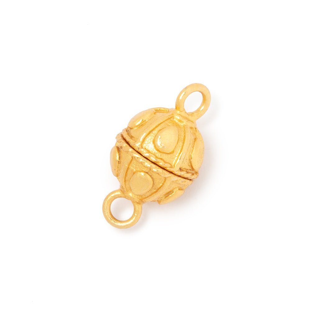 10mm Plain Pear Design Magnetic Clasp 1 piece