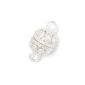 10mm Plain Tear Drop Design Magnetic Clasp 1 piece