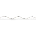 10mm x 1mm Curved Tube Beads 32 inch 80 pieces