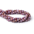 7.5mm Ruby faceted round beads 15.5 inch 50 pieces