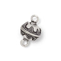 12mm Miligrain Triangle Sterling Magnetic Clasp 1 piece