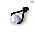 12mm Mystic Purple Moonstone 2mm Large Hole Faceted Round Bead Focal 1 piece