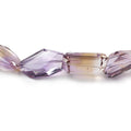 12x9-24x12mm Ametrine Faceted Nugget Beads 16 inch 25 pieces AAA