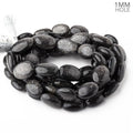 Celestial Quartz Plain Oval Beads 15 inch 25 pieces AA 1mm Large Hole