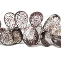 13x9-21x12mm Lepidocrosite Faceted Pear Beads 8 ich 41 pieces AAA