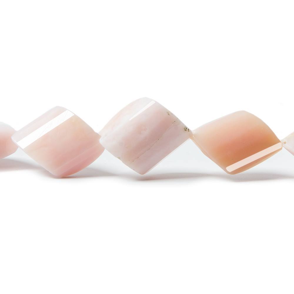 14-21mm Pink Peruvian Opal faceted marquise Beads 18 inch 26 pieces