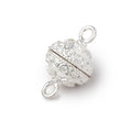 14mm Circular Design Magnetic Clasp 1 piece