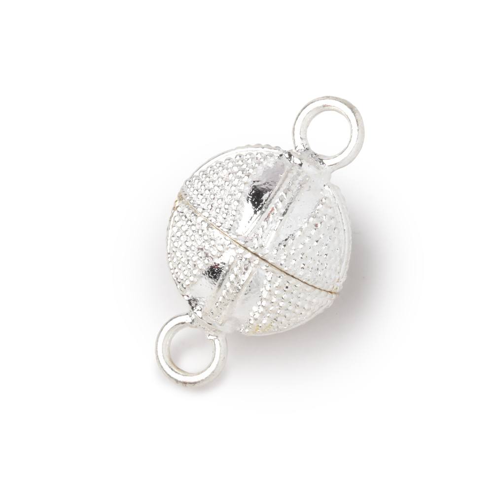 15mm Pave Triangle Design Magnetic Clasp 1 piece