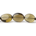 15x12-20x15mm Olive Quartz Plain Nugget Beads 17 inch 25 pieces AA