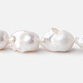 15x13-21x15mm White Ultra Baroque Freshwater Pearls 15.5 inch 20 Pieces AA