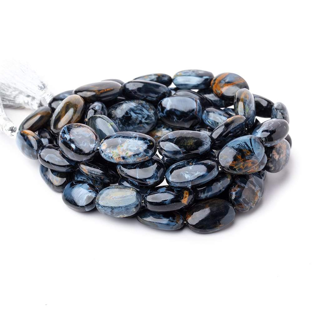 16x10-21x15mm Pietersite plain oval beads 16 inch 23 pieces AAA