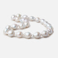 16x12-20x14mm Off White Ultra Baroque Freshwater Pearls 16 inch 23 pieces