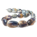 17x12-33x20mm Australian Opal & Matrix Plain Nuggets 18 inch 23 Beads AA