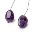 18-21mm Sugilite Plain Nugget Focal  Beads AAA