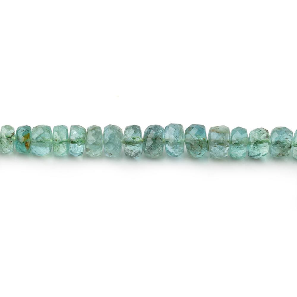 3-5mm Zambian Emerald Faceted Rondelle Beads 16 inch 196 pieces A