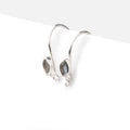 18mm Labradorite Marquise Ear Wire Set of 2 pieces