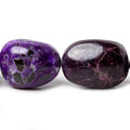 19x15-27x17mm Sugilite Plain Nuggets 19 inch 21 beads AAA