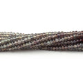 2-2.5mm Color Change Sapphire Plain Rondelles 18 inch 300 Beads