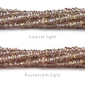 2-3mm Color Change Garnet Faceted Rondelle Beads 16 inch 220 pieces
