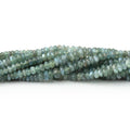 2-4mm Cat's Eye Chrysoberyl Plain Rondelle Beads 18 inch 310 pieces AAA