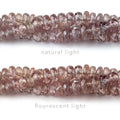 2-4mm Color Change Garnet Faceted Rondelle Beads 16 inch 257 pieces