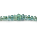 2-7mm Zambian Emerald Faceted Rondelle Beads 16 inch 215 pieces AA Grade