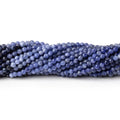 2.2mm Sodalite Micro Faceted Round Beads 12.5 inch 148 pieces