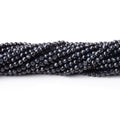 2.3mm Blue Sapphire Micro Faceted Round Beads 12.5 inch 140 pieces