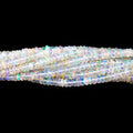 2.5-3.5mm Ethiopian Opal Plain Rondelle Beads 16 inch 285 pieces AA