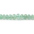 2.5-6.5mm Emerald Plain Rondelle Beads 16 inch 160 pieces AA