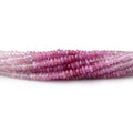 2.5mm Multi Color Fancy Sapphire Faceted Rondelle Beads 16 inch 368 pieces