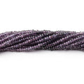 2.5mm Shaded Purple Spinel Plain Rondelle Beads 16 inch 300 pieces AA