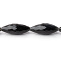 25x10mm Rainbow Obsidian Faceted Marquise Beads 18 inch 19 pieces