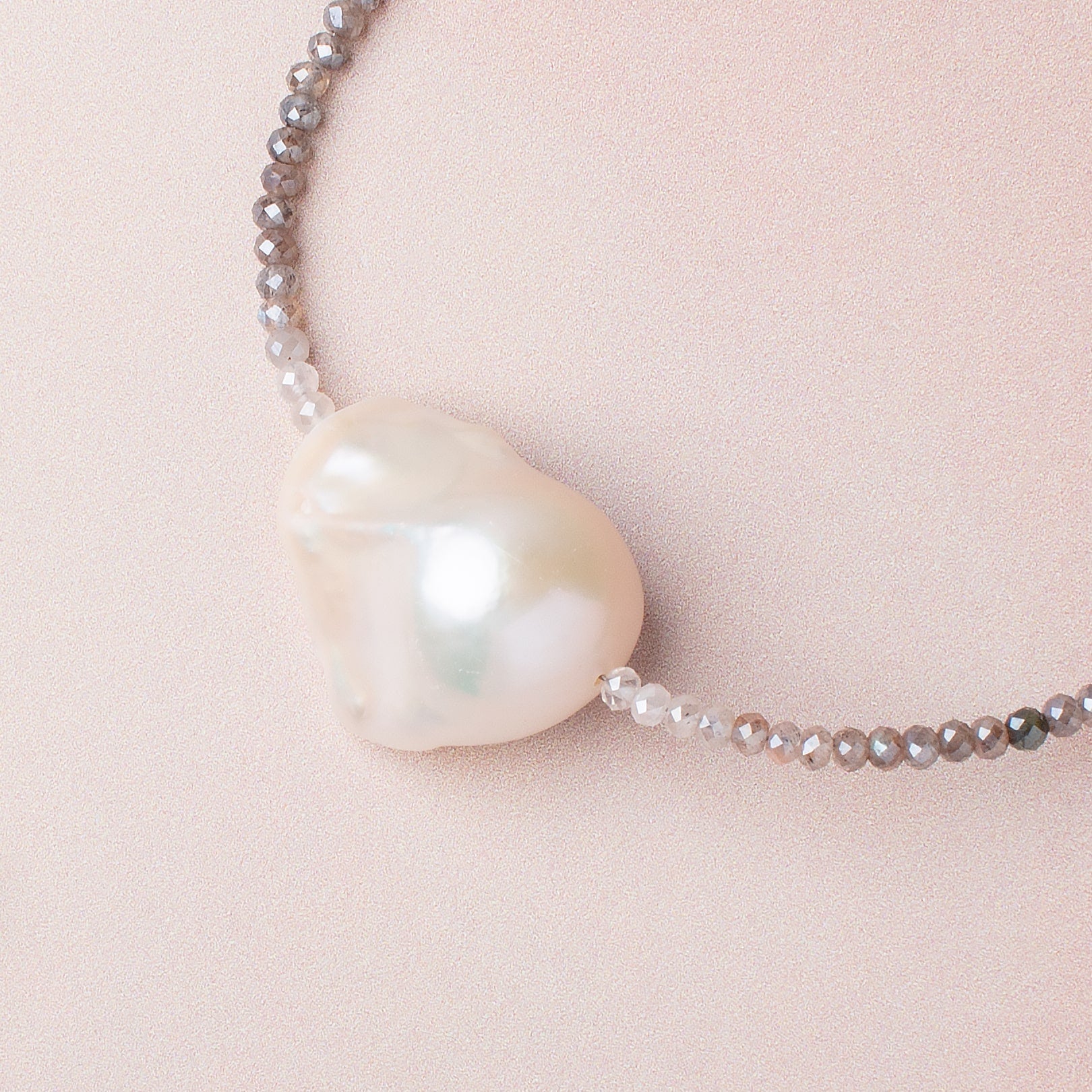 25x16-30x17mm White Ultra Baroque Freshwater Pearl Focal 1 piece AA