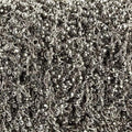 2mm Hematite micro faceted round Silver plated Dangling Chain by the foot 110 pieces