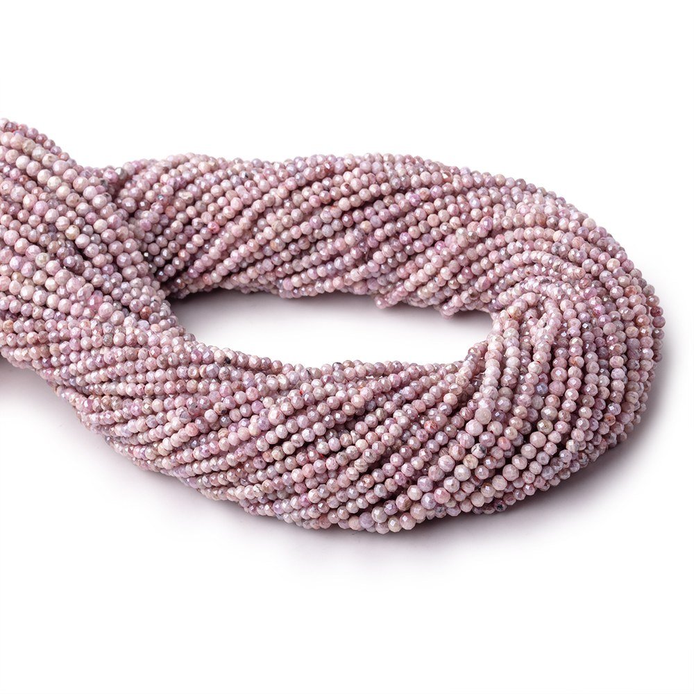 2mm Mystic Ruby Micro Faceted Rondelle beads 11.25 inch 144 pieces