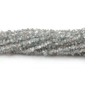 2x1-3x1.5mm Sage Double Terminated Quartz Beads 15.5 inch 300 pieces
