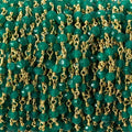 3-3.5mm Green Onyx faceted rondelle Gold Chain by the foot