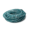 2.5-5mm Indigo Kyanite Faceted Rondelle Beads 18 inch 233 pieces AA