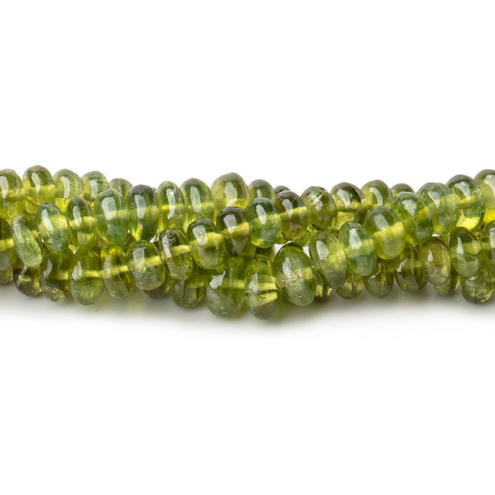 3-6mm Idocrase Plain Rondelle Beads 18 inch 170 pieces