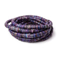3-8.5mm Sugilite Plain Heishi Beads 18 inch 400 pieces AAA