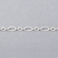 3 Feet - 3.5mm Multiple Corrugated Oval Link Chain