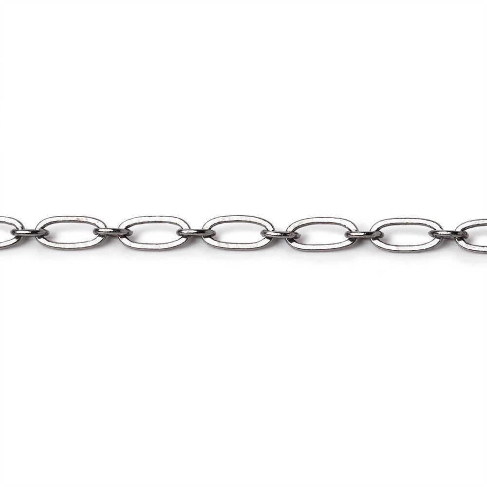 3 Feet - 3mm Drawn Oval & Link Chain