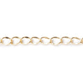 3 Feet - 4mm Twist Oval Link Chain