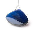 31x42x7mm Labradorite Plain Rounded Triangle Pendant 1 AAA Focal