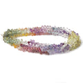 3.5-2.5-4x2.5mm Rainbow Sapphire Micro Tear Drops 16 inch 160 pieces