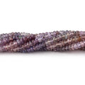 3.5-4mm Multi Color Spinel Faceted Rondelle Beads 16 inch 190 pieces