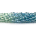3.5mm Shaded Fluorite Plain Rondelle Beads 13 inch 121 pieces